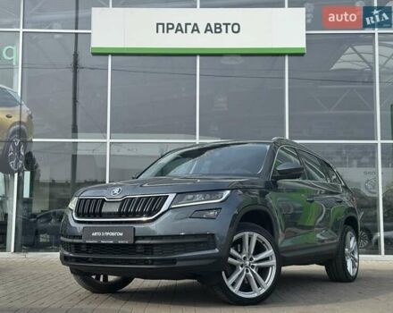 Серый Шкода Kodiaq, объемом двигателя 1.97 л и пробегом 92 тыс. км за 28990 $, фото 1 на Automoto.ua