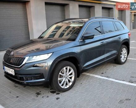 Сірий Шкода Kodiaq, об'ємом двигуна 1.98 л та пробігом 315 тис. км за 24985 $, фото 1 на Automoto.ua