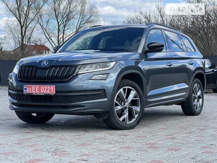 Серый Шкода Kodiaq, объемом двигателя 1.97 л и пробегом 182 тыс. км за 30800 $, фото 1 на Automoto.ua