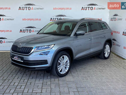 Сірий Шкода Kodiaq, об'ємом двигуна 1.97 л та пробігом 179 тис. км за 29950 $, фото 1 на Automoto.ua