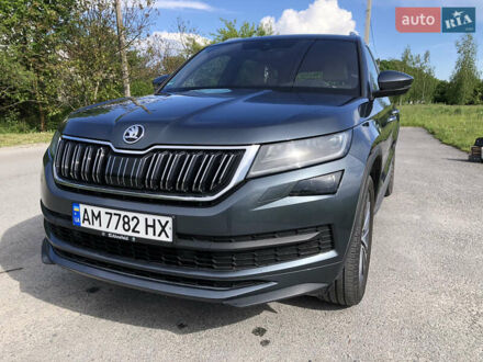 Серый Шкода Kodiaq, объемом двигателя 1.97 л и пробегом 225 тыс. км за 33500 $, фото 1 на Automoto.ua