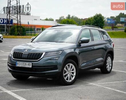 Серый Шкода Kodiaq, объемом двигателя 1.98 л и пробегом 58 тыс. км за 31700 $, фото 1 на Automoto.ua
