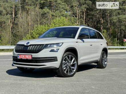 Сірий Шкода Kodiaq, об'ємом двигуна 2 л та пробігом 190 тис. км за 31900 $, фото 1 на Automoto.ua