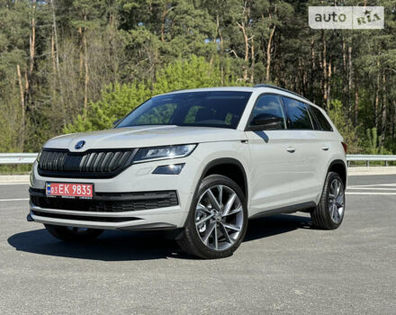 Серый Шкода Kodiaq, объемом двигателя 2 л и пробегом 190 тыс. км за 31900 $, фото 1 на Automoto.ua