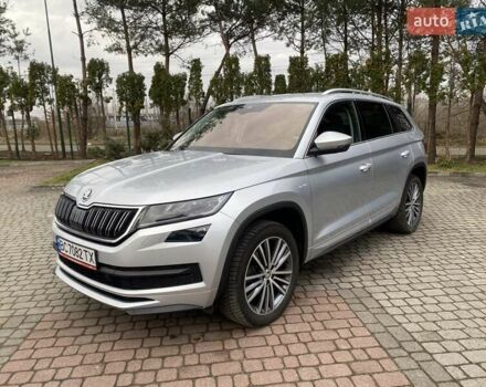 Серый Шкода Kodiaq, объемом двигателя 2 л и пробегом 208 тыс. км за 30300 $, фото 1 на Automoto.ua