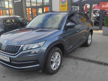 Серый Шкода Kodiaq, объемом двигателя 2 л и пробегом 19 тыс. км за 33200 $, фото 1 на Automoto.ua