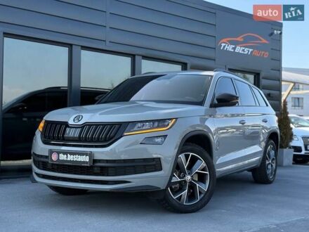 Сірий Шкода Kodiaq, об'ємом двигуна 1.98 л та пробігом 92 тис. км за 35300 $, фото 1 на Automoto.ua