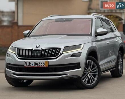 Серый Шкода Kodiaq, объемом двигателя 1.97 л и пробегом 177 тыс. км за 35999 $, фото 1 на Automoto.ua