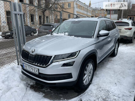 Серый Шкода Kodiaq, объемом двигателя 1.97 л и пробегом 65 тыс. км за 38000 $, фото 1 на Automoto.ua