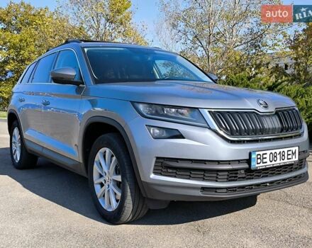 Серый Шкода Kodiaq, объемом двигателя 1.98 л и пробегом 112 тыс. км за 30787 $, фото 1 на Automoto.ua