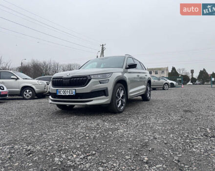 Серый Шкода Kodiaq, объемом двигателя 2 л и пробегом 118 тыс. км за 40001 $, фото 1 на Automoto.ua