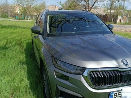 Шкода Kodiaq 2021 в Николаеве на Automoto.ua Серый Шкода Kodiaq, объемом двигателя 2 л и пробегом 36 тыс. км за 34000 $, фото 1 на Automoto.ua