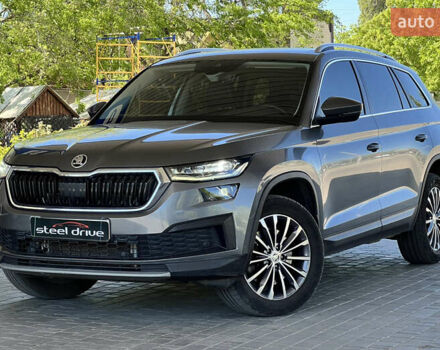 Серый Шкода Kodiaq, объемом двигателя 1.98 л и пробегом 35 тыс. км за 33500 $, фото 1 на Automoto.ua