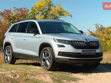 Серый Шкода Kodiaq, объемом двигателя 1.98 л и пробегом 121 тыс. км за 29500 $, фото 1 на Automoto.ua