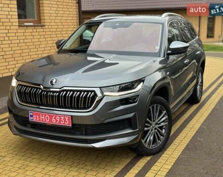 Серый Шкода Kodiaq, объемом двигателя 1.97 л и пробегом 83 тыс. км за 42900 $, фото 1 на Automoto.ua