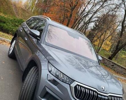 Серый Шкода Kodiaq, объемом двигателя 1.97 л и пробегом 150 тыс. км за 30500 $, фото 1 на Automoto.ua