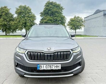 Серый Шкода Kodiaq, объемом двигателя 1.97 л и пробегом 164 тыс. км за 37000 $, фото 1 на Automoto.ua