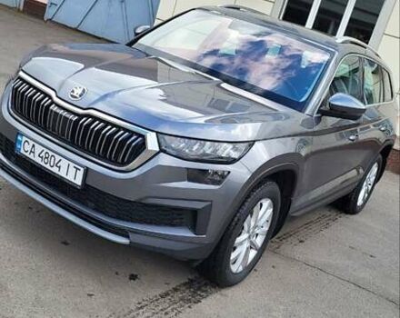 Серый Шкода Kodiaq, объемом двигателя 1.97 л и пробегом 150 тыс. км за 32900 $, фото 1 на Automoto.ua