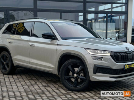 Шкода Kodiaq 2022 в Мукачеве на Automoto.ua Серый Шкода Kodiaq, объемом двигателя 2 л и пробегом 34 тыс. км за 52500 $, фото 1 на Automoto.ua