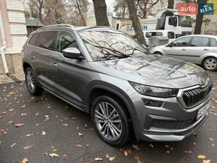 Серый Шкода Kodiaq, объемом двигателя 1.98 л и пробегом 151 тыс. км за 29300 $, фото 1 на Automoto.ua