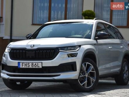 Сірий Шкода Kodiaq, об'ємом двигуна 1.97 л та пробігом 124 тис. км за 44400 $, фото 1 на Automoto.ua