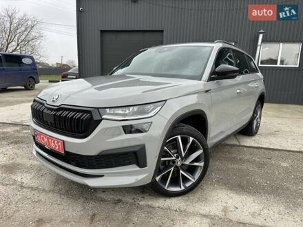 Серый Шкода Kodiaq, объемом двигателя 1.97 л и пробегом 188 тыс. км за 36950 $, фото 1 на Automoto.ua