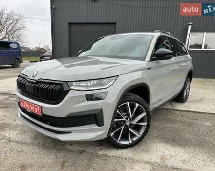 Серый Шкода Kodiaq, объемом двигателя 1.97 л и пробегом 188 тыс. км за 36950 $, фото 1 на Automoto.ua