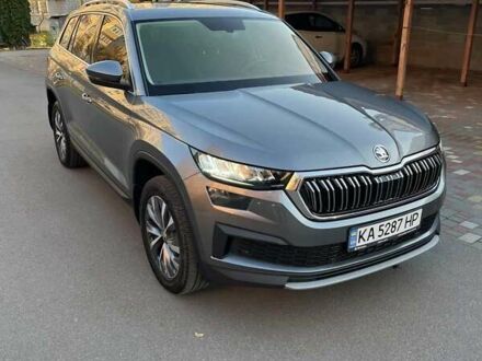 Серый Шкода Kodiaq, объемом двигателя 1.97 л и пробегом 90 тыс. км за 35500 $, фото 1 на Automoto.ua