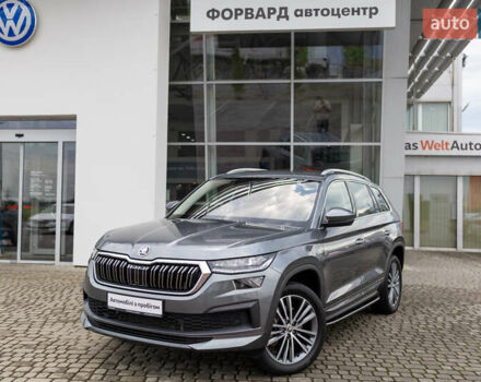 Серый Шкода Kodiaq, объемом двигателя 1.97 л и пробегом 30 тыс. км за 46990 $, фото 1 на Automoto.ua