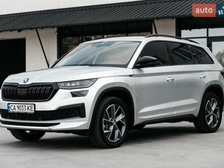 Серый Шкода Kodiaq, объемом двигателя 1.98 л и пробегом 46 тыс. км за 40500 $, фото 1 на Automoto.ua