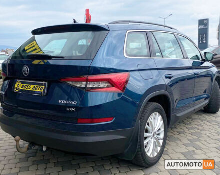 Синий Шкода Kodiaq, объемом двигателя 2 л и пробегом 132 тыс. км за 27900 $, фото 6 на Automoto.ua