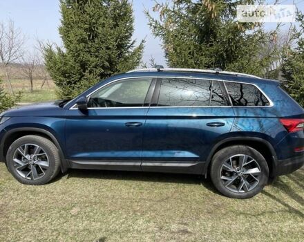 Синий Шкода Kodiaq, объемом двигателя 1.97 л и пробегом 220 тыс. км за 28900 $, фото 11 на Automoto.ua