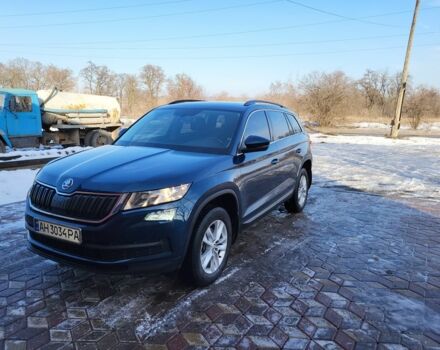 Синий Шкода Kodiaq, объемом двигателя 2 л и пробегом 120 тыс. км за 27000 $, фото 1 на Automoto.ua