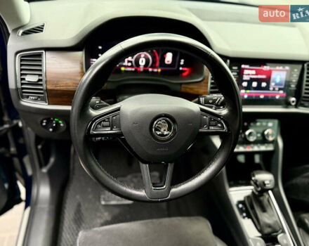 Синий Шкода Kodiaq, объемом двигателя 1.97 л и пробегом 105 тыс. км за 33999 $, фото 18 на Automoto.ua