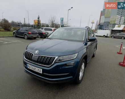 Синий Шкода Kodiaq, объемом двигателя 1.98 л и пробегом 32 тыс. км за 28800 $, фото 12 на Automoto.ua