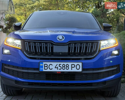 Синий Шкода Kodiaq, объемом двигателя 1.97 л и пробегом 231 тыс. км за 24950 $, фото 5 на Automoto.ua