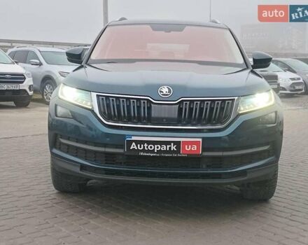 Синий Шкода Kodiaq, объемом двигателя 2 л и пробегом 207 тыс. км за 28690 $, фото 1 на Automoto.ua