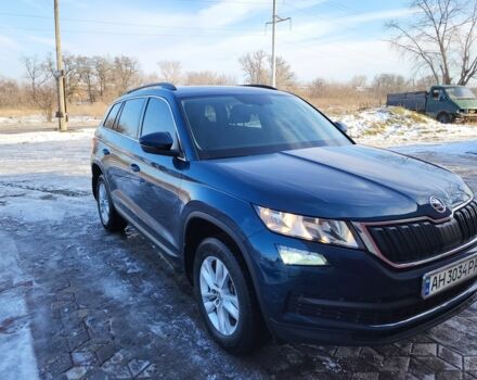 Синий Шкода Kodiaq, объемом двигателя 2 л и пробегом 120 тыс. км за 27000 $, фото 2 на Automoto.ua