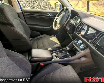 Синий Шкода Kodiaq, объемом двигателя 2 л и пробегом 277 тыс. км за 23000 $, фото 9 на Automoto.ua