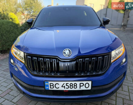 Синий Шкода Kodiaq, объемом двигателя 1.97 л и пробегом 236 тыс. км за 23950 $, фото 7 на Automoto.ua
