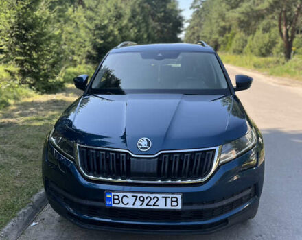 Синий Шкода Kodiaq, объемом двигателя 1.97 л и пробегом 159 тыс. км за 30500 $, фото 3 на Automoto.ua