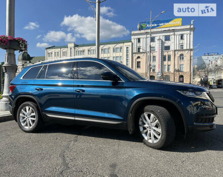 Синій Шкода Kodiaq, об'ємом двигуна 2 л та пробігом 115 тис. км за 28700 $, фото 5 на Automoto.ua