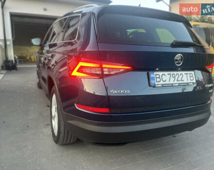 Синий Шкода Kodiaq, объемом двигателя 1.97 л и пробегом 159 тыс. км за 30500 $, фото 14 на Automoto.ua