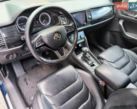 Синій Шкода Kodiaq, об'ємом двигуна 1.97 л та пробігом 242 тис. км за 27100 $, фото 11 на Automoto.ua