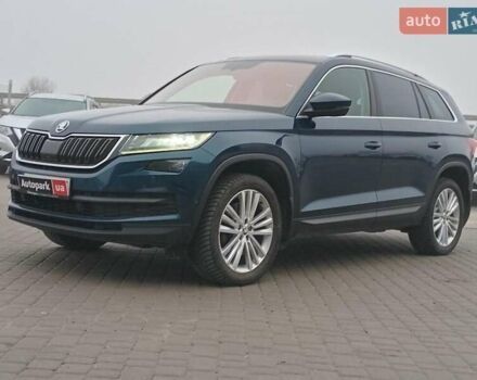 Синий Шкода Kodiaq, объемом двигателя 2 л и пробегом 207 тыс. км за 28690 $, фото 8 на Automoto.ua