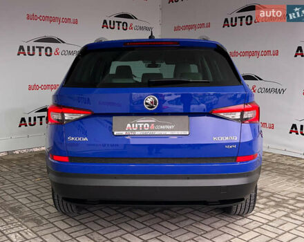 Синий Шкода Kodiaq, объемом двигателя 1.97 л и пробегом 173 тыс. км за 29950 $, фото 3 на Automoto.ua