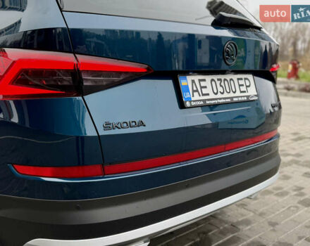 Синий Шкода Kodiaq, объемом двигателя 1.97 л и пробегом 105 тыс. км за 33999 $, фото 8 на Automoto.ua
