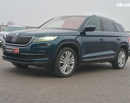 Синій Шкода Kodiaq, об'ємом двигуна 2 л та пробігом 207 тис. км за 28690 $, фото 8 на Automoto.ua