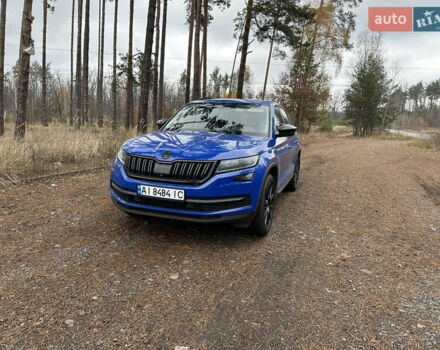 Синий Шкода Kodiaq, объемом двигателя 1.97 л и пробегом 187 тыс. км за 27999 $, фото 5 на Automoto.ua