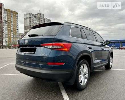 Синій Шкода Kodiaq, об'ємом двигуна 1.98 л та пробігом 162 тис. км за 23999 $, фото 7 на Automoto.ua